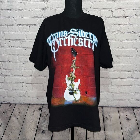 Vintage Y2K Trans-Siberian Orchestra Official Tour T-Shirt Size Large Unisex - Picture 3 of 15